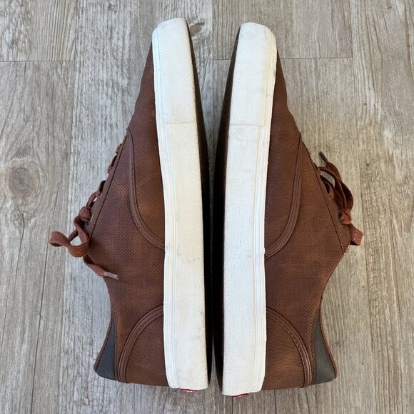 Mens Levi Classic Brown Ethan Lowtop Sneaker - 13 - Picture 5 of 11